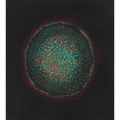 Yayoi Kusama, Çiçek 1953 Yayoi Kusama, Çiçek 1953