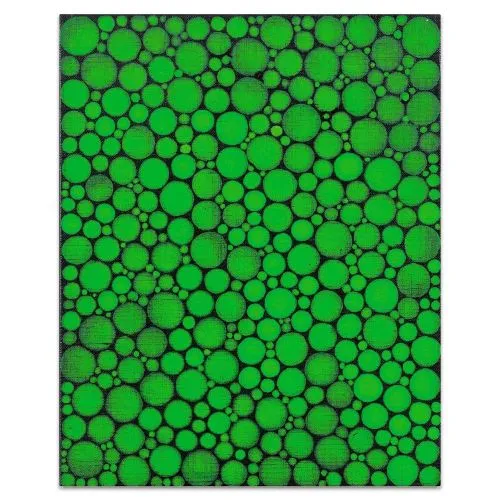 Yayoi Kusama, Noktalar Acb, 2001 Minimalizm Sanat Akımları Kanvas Efektli Tablo, Resim Kağıdı Baskısı, Reprodüksiyon ve
