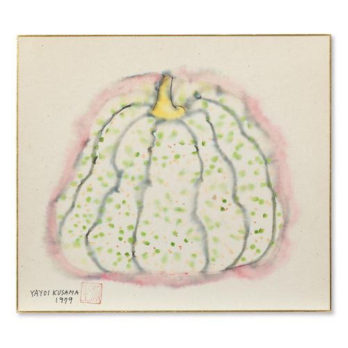 Yayoi Kusama, Pumpkin Watercolor Yayoi Kusama, Pumpkin Watercolor