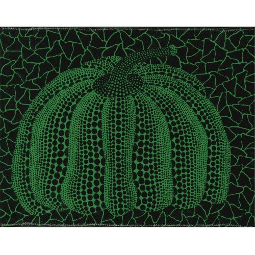 Yayoi Kusama, Yeşil Kabak 4 Yayoi Kusama, Yeşil Kabak 4