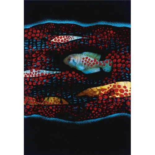 Yayoi Kusama, Bottom Of The Sea Art Movements Yayoi Kusama, Bottom Of The Sea Art Movements Canvas, Drawing Paper Prints, Reproduction Oil Painting and High Resolution Image
