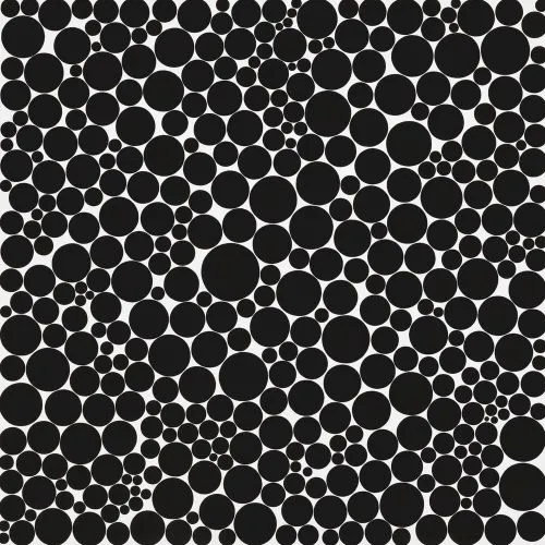 Yayoi Kusama, Siyah Nokta Sonsuzluğu Minimalizm Sanat Akımları Kanvas Efektli Tablo, Resim Kağıdı Baskısı, Reprodüksiyon
