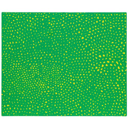 Yayoi Kusama, Green Infinity Nets 6 Yayoi Kusama, Green Infinity Nets 6