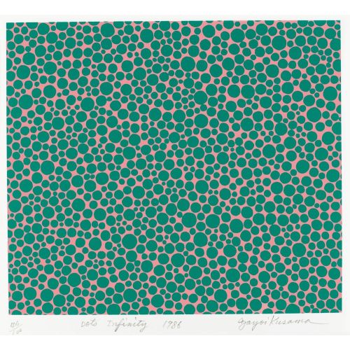 Yayoi Kusama, Dots Infinity Green Yayoi Kusama, Dots Infinity Green