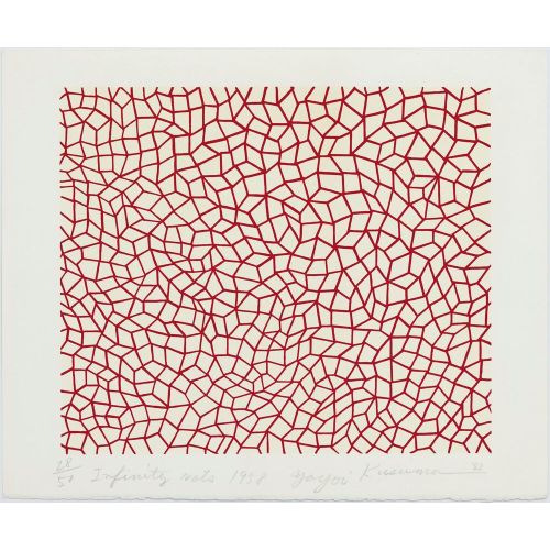 Yayoi Kusama, Red Infinity Nets 3 Yayoi Kusama, Red Infinity Nets 3