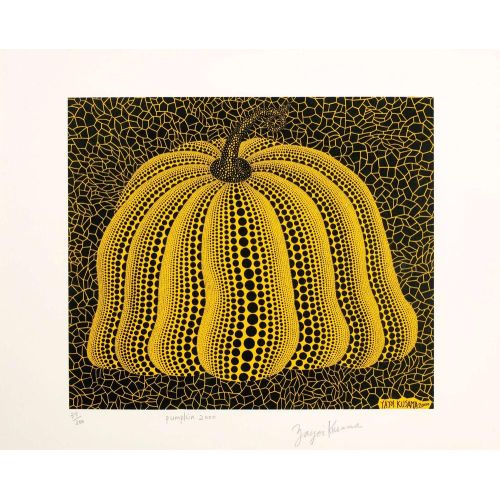 Yayoi Kusama, Yellow Pumpkin 12