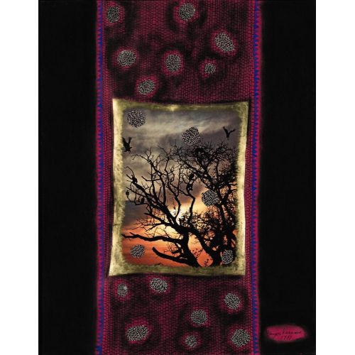 Yayoi Kusama, An Evening Glow Art Movements Yayoi Kusama, An Evening Glow Art Movements Canvas, Drawing Paper Prints, Reproduction Oil Painting and High Resolution Image