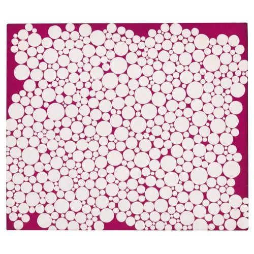 Yayoi Kusama, Infinity Dots White And Red Minimalism Yayoi Kusama, Infinity Dots White And Red Minimalism Art Movements Canvas, Drawing Paper Prints, Reproduction Oil Painting and