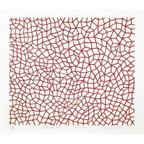 Yayoi Kusama, Red Infinity Nets 6 Yayoi Kusama, Red Infinity Nets 6
