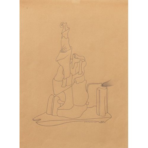 Yves Tanguy, Sans Titre 7 Yves Tanguy, Sans Titre 7