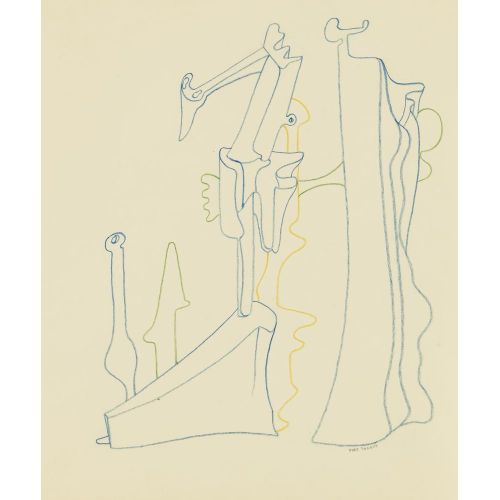 Yves Tanguy, Sans Titre 23 Yves Tanguy, Sans Titre 23
