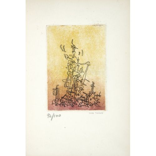 Yves Tanguy, Seven Microbes Seen Through A Temperament Yves Tanguy, Seven Microbes Seen Through A Temperament
