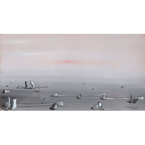 Yves Tanguy, Surrealist Composition Yves Tanguy, Surrealist Composition