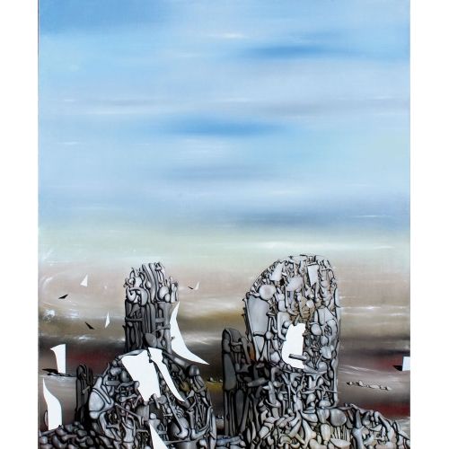 Yves Tanguy, The Haunted Sky Yves Tanguy, The Haunted Sky
