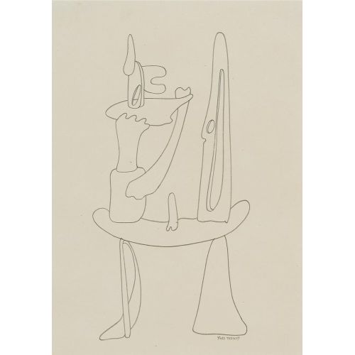 Yves Tanguy, Untitled Sketch 1 Yves Tanguy, Untitled Sketch 1