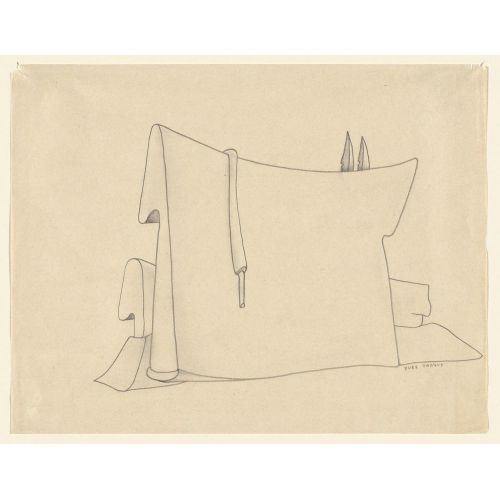 Yves Tanguy, Untitled Sketch 2 Yves Tanguy, Untitled Sketch 2