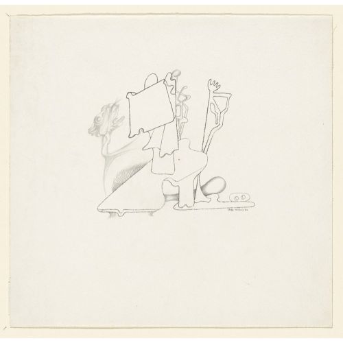 Yves Tanguy, Untitled Sketch 5 Yves Tanguy, Untitled Sketch 5