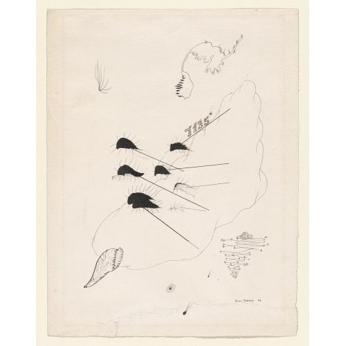 Yves Tanguy, Untitled Sketch 9 Yves Tanguy, Untitled Sketch 9