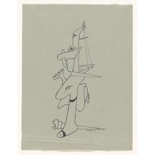 Yves Tanguy, Untitled Sketch 15 Yves Tanguy, Untitled Sketch 15