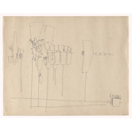Yves Tanguy, Untitled Sketch 17 Yves Tanguy, Untitled Sketch 17