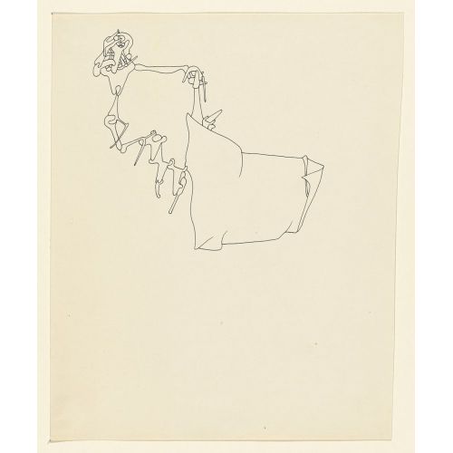 Yves Tanguy, Untitled Sketch 18 Yves Tanguy, Untitled Sketch 18