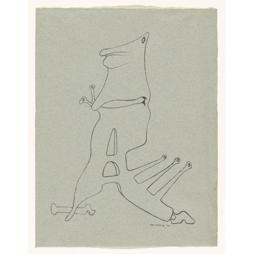 Yves Tanguy, Untitled Sketch 22 Yves Tanguy, Untitled Sketch 22