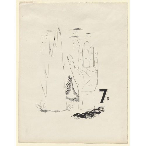 Yves Tanguy, Untitled Sketch 30 Yves Tanguy, Untitled Sketch 30