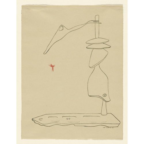 Yves Tanguy, Untitled Sketch 34 Yves Tanguy, Untitled Sketch 34