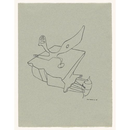 Yves Tanguy, Untitled Sketch 37 Yves Tanguy, Untitled Sketch 37