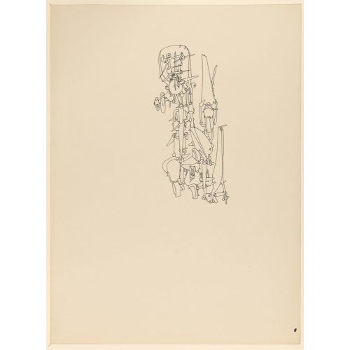 Yves Tanguy, Untitled Sketch 42 Yves Tanguy, Untitled Sketch 42