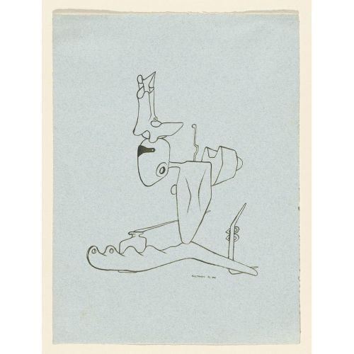 Yves Tanguy, Untitled Sketch 43 Yves Tanguy, Untitled Sketch 43