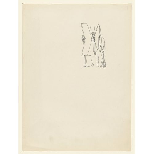 Yves Tanguy, Untitled Sketch 44 Yves Tanguy, Untitled Sketch 44