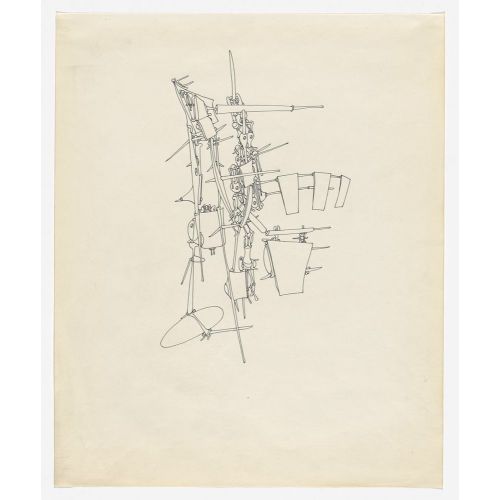 Yves Tanguy, Untitled Sketch 45 Yves Tanguy, Untitled Sketch 45