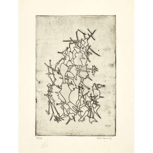 Yves Tanguy, Untitled Sketch 46 Yves Tanguy, Untitled Sketch 46