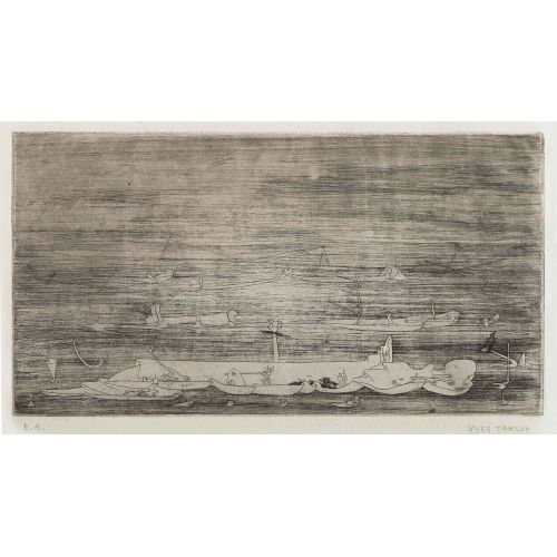Yves Tanguy, Untitled Sketch 47 Yves Tanguy, Untitled Sketch 47
