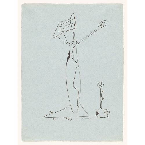 Yves Tanguy, Untitled Sketch 48 Yves Tanguy, Untitled Sketch 48