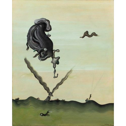 Yves Tanguy, Janvier Paysage Avec Nuages