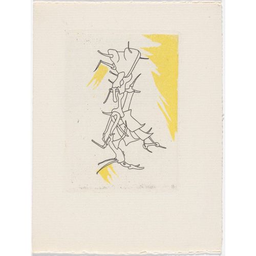 Yves Tanguy, Plate 49 From Minuits Pour Geants: Volume II From L'antitete Yves Tanguy, Plate 49 From Minuits Pour Geants: Volume II From L'antitete