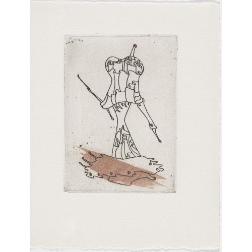 Yves Tanguy, Plate 61 From Minuits Pour Geants: Volume II From L'antitete Yves Tanguy, Plate 61 From Minuits Pour Geants: Volume II From L'antitete