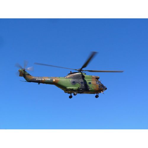 Helicopter Sa-330 Puma-0001 Poster