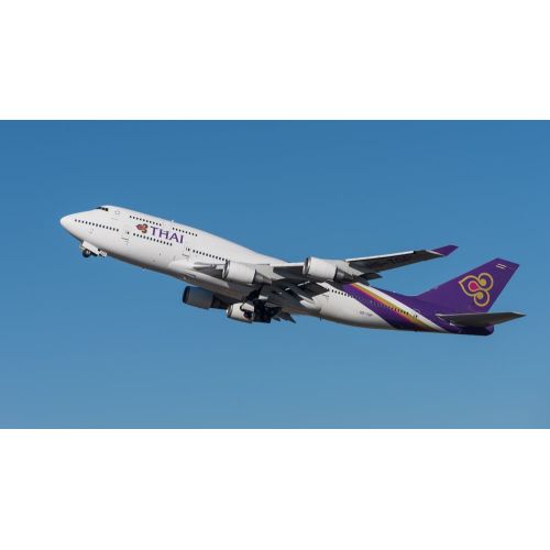 Thai Airways International Boeing 747 Poster 2 Poster The Thai Airways International Boeing 747 Poster 2 features the iconic