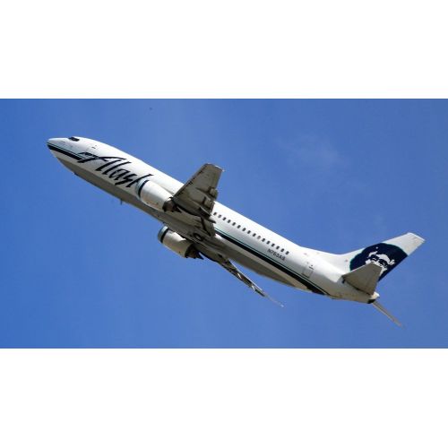Alaska Airlines 737 Poster The Alaska Airlines 737 poster showcases the features of the Boeing 737 aircraft used by the airline.