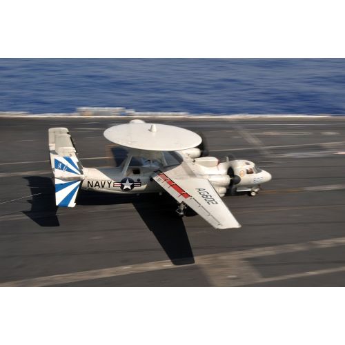 Ship Landing - Uss Dwight D. Eisenhower Poster