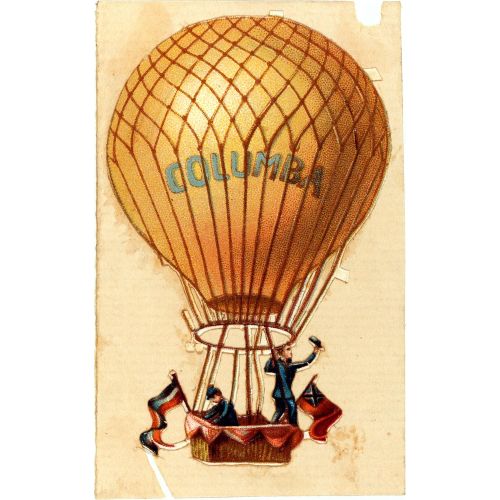 Balon Kolombiya 1860-1900 Posteri Balon Kolombiya 1860-1900 Posteri