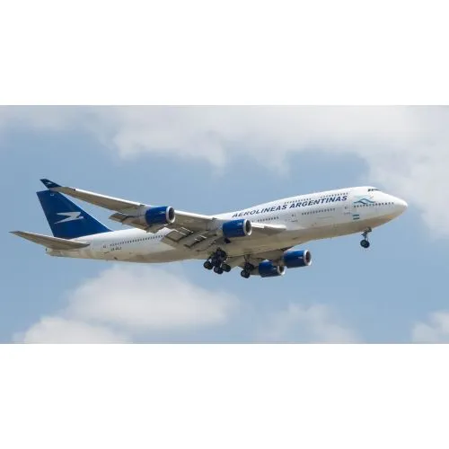 Boeing 747-475 Aerolineas Argentinas Posteri Boeing 747-475 Aerolineas Argentinas, Genel olarak Boeing 747 serisinin son