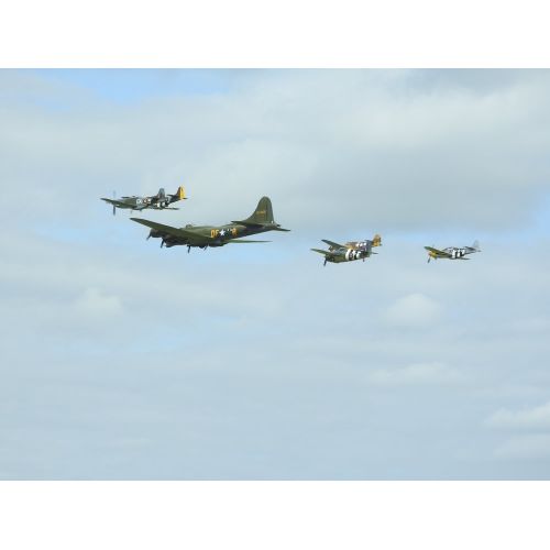 Boeing B-17g Uçan Kale 6 Posteri Boeing B-17g Uçan Kale 6 Posteri
