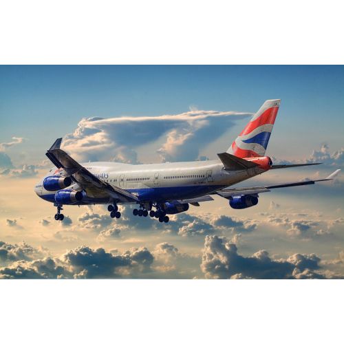 İngiliz Havayolları Boeing 747-400 Posteri