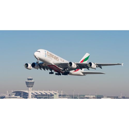 Emirates Airbus A-380-21 Poster Emirates Airbus A-380-21 Poster