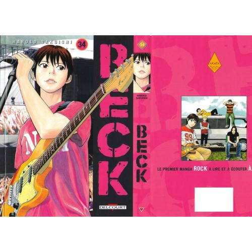 Beck Poster 2 The Beck Poster 2 features a bold and vibrant design inspired by the anime Beck: Mongolian Chop Squad. This