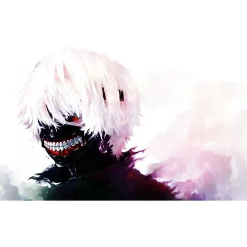 Kaneki Anime Posteri Kaneki Anime Posteri, popüler anime Tokyo Ghoulun ana karakteri Kaneki Keni tasvir eden bir posterdir.